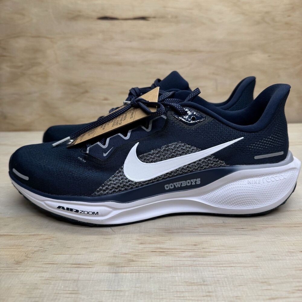 NEW Nike Air Zoom Pegasus 41 Dallas Cowboys Navy Blue FZ5081-400 Mens Sz 10.5